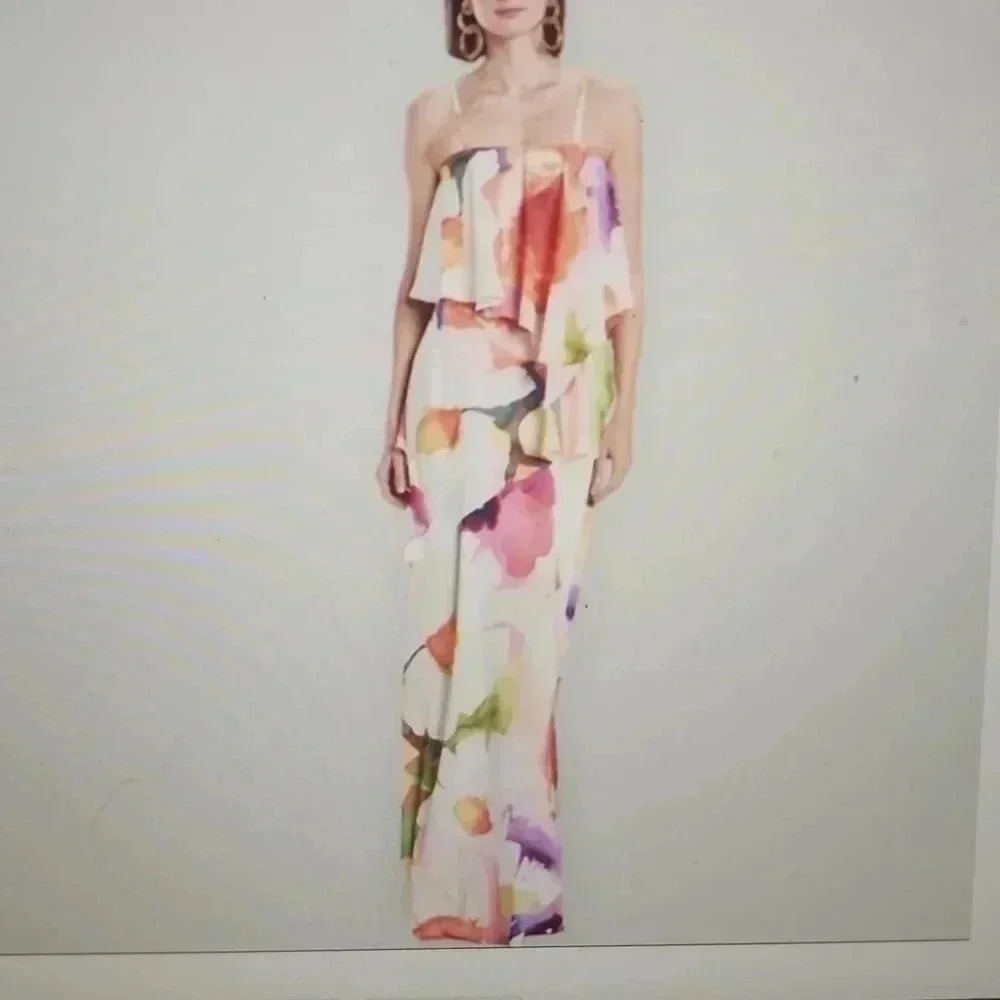 JOSIE NATORI MAXI DRESS